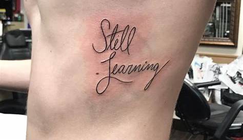 Meaningful Small Rib Tattoos For Guys Man Tattoo On The Quote , Mens