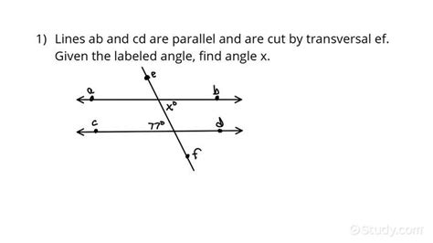 measure of angle between two parallel lines is