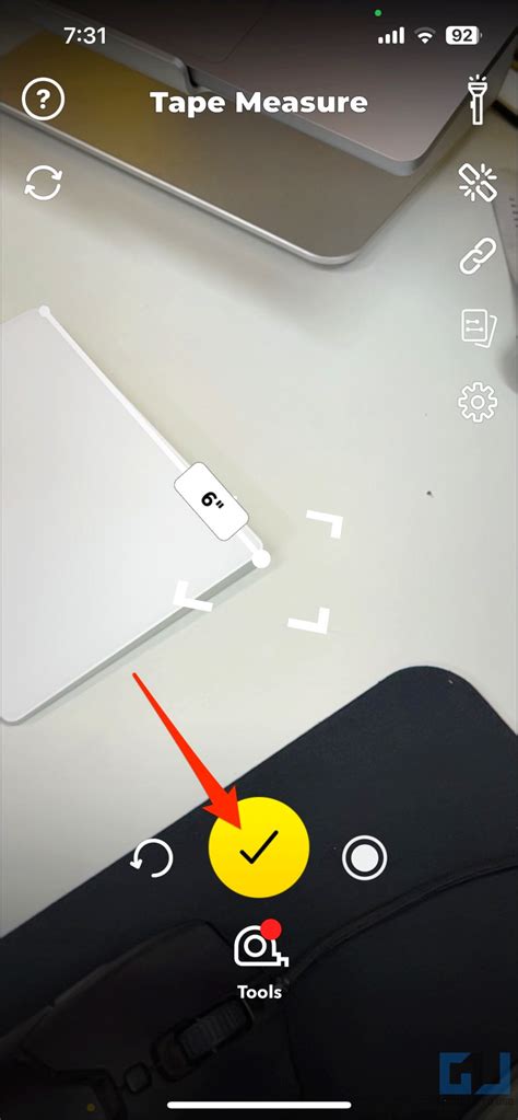 Measure Tool Camera Ipad