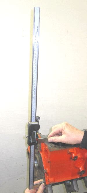 Measuring Block Deck Height