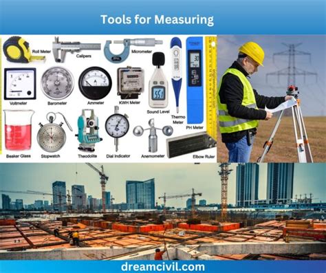 Measuring Tools At Building Site