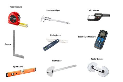 Measuring Tools In The Workshop