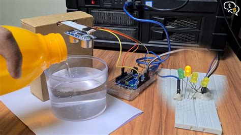 Measuring Water Level With Ultrasonic Sensor Arduino