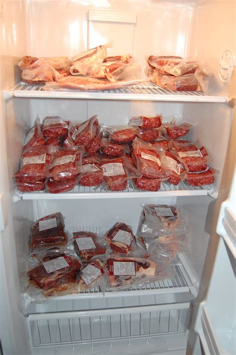 Meat Full Freezer