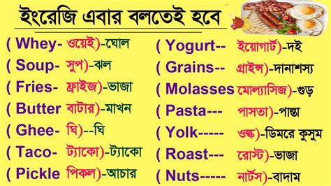 meat meaning in bengali