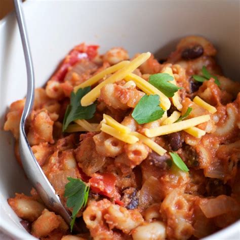 Meatless Chilli Mac