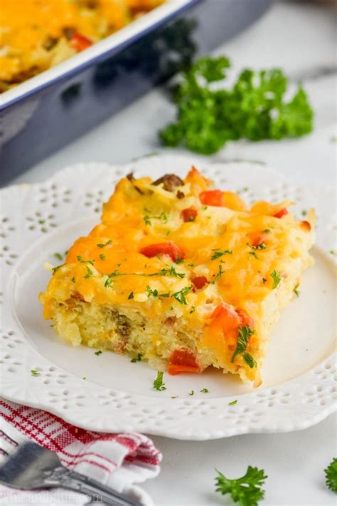 Meatless Hashbrown Casserole