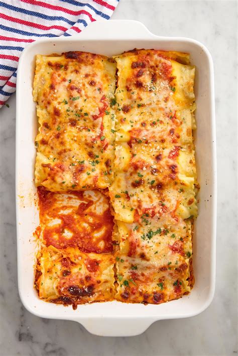 meatless lasagna roll ups