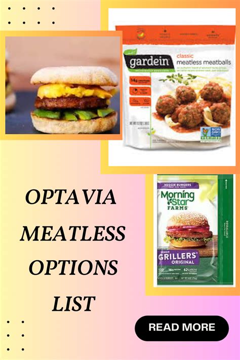 Meatless Options Optavia