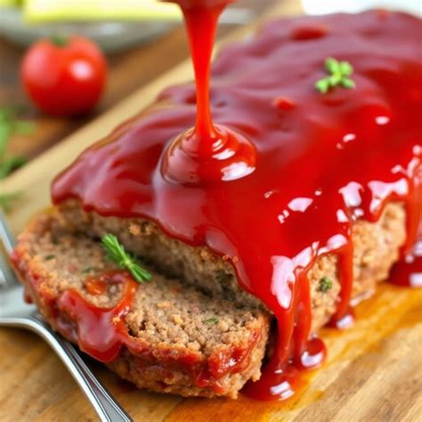 Meatloaf Glaze Using Ketchup