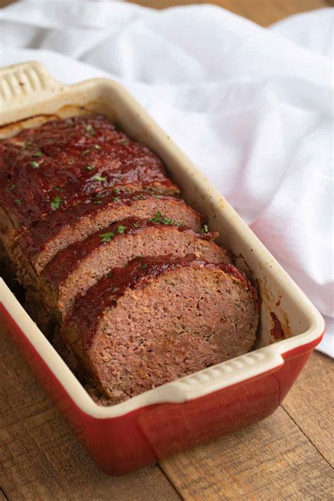 Meatloaf In Baking Dish