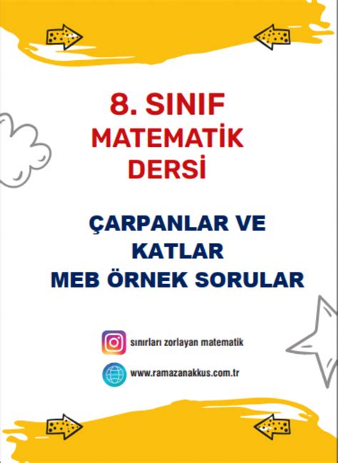 meb 8. sınıf örnek sınav soruları