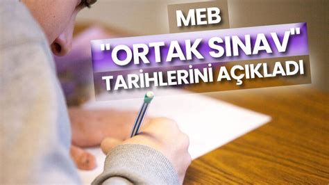 meb lise ortak sınav