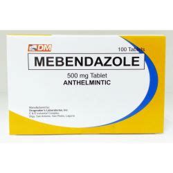 mebendazole 500 mg single dose