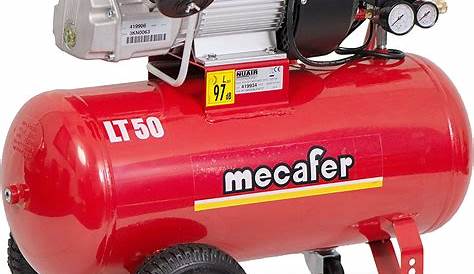 Mecafer compresseur 50l coaxial v 3,5 hp 425136 pas