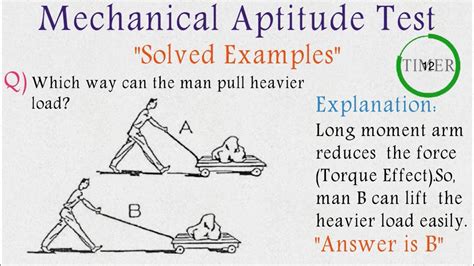 Mechanical Aptitude Examples