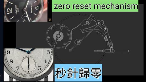 Mechanical Chronograph Won't Reset To Zero