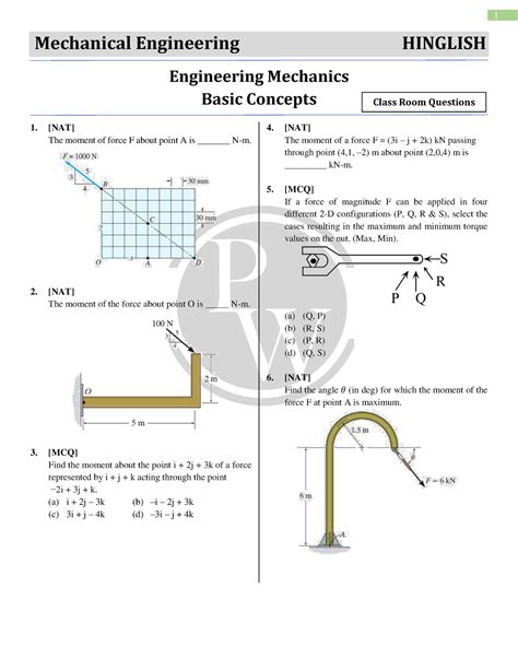 Mechanical Engineering Basics Questions
