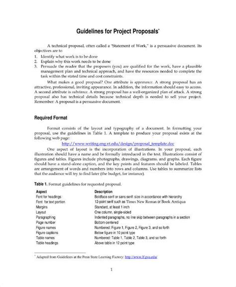 mechanical engineering project proposal sample pdf