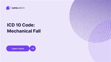 Mechanical Fall Dx Code