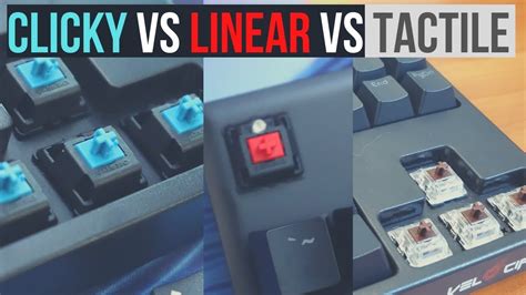 Mechanical Keyboard Linear Vs Tactile