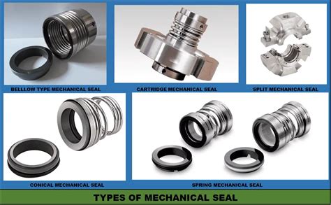 Mechanical Seal Types Name