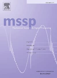 Mechanical Systems And Signal Processing Journal