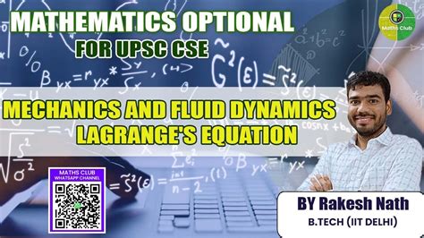 Mechanics And Fluid Dynamics Upsc