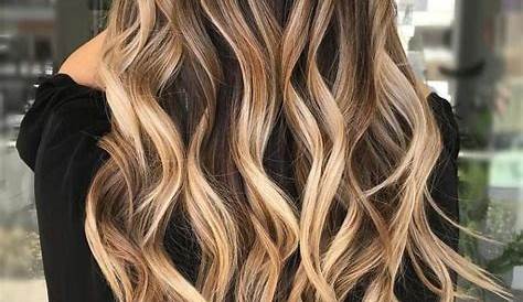 30 Brown Colored Hairstyles with Blonde Balayage 2019