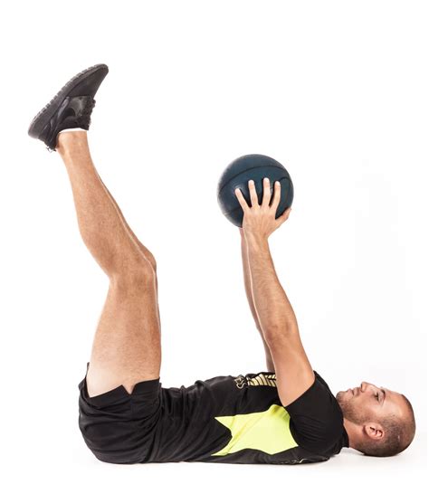 Med Ball Reverse Crunch