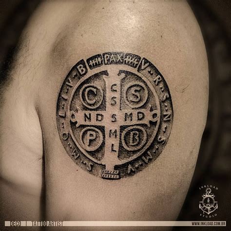 St. Benedict's Medal Tattoo by NarcissusTattoos on DeviantArt
