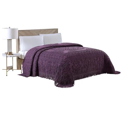 Medallion Chenille Bedspread Queen