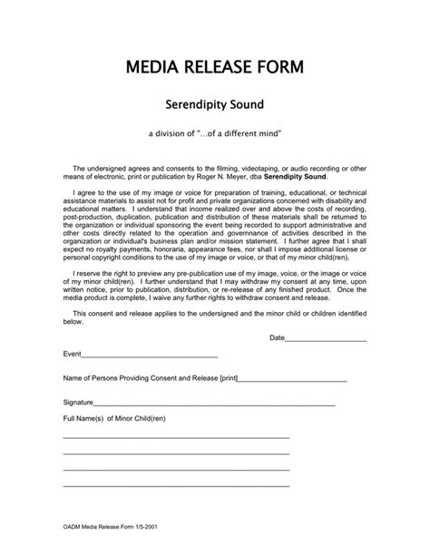 Ccsd Media Release Form Fill Online, Printable, Fillable, Blank