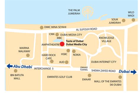media rotana dubai location map