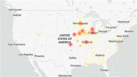 mediacom outages map