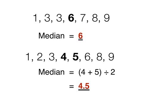 median calculator with steps