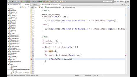Median Filter Java Code