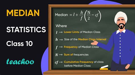 median formula class 10 statistics