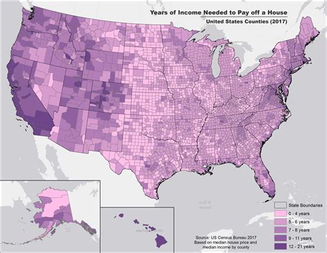 median household income by zip code map