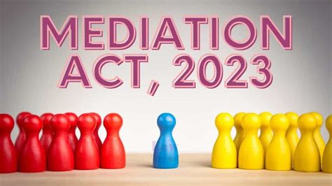 mediation act 2023 gazette