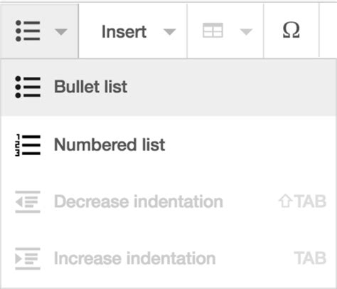 Mediawiki Ordered List