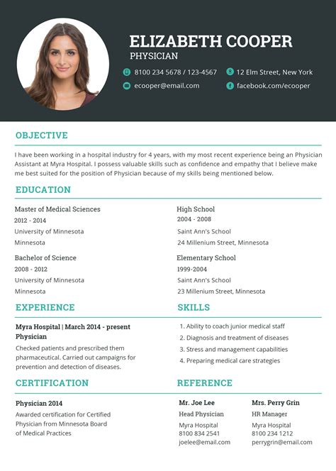 Medical Resume Examples & Templates for Medical Field