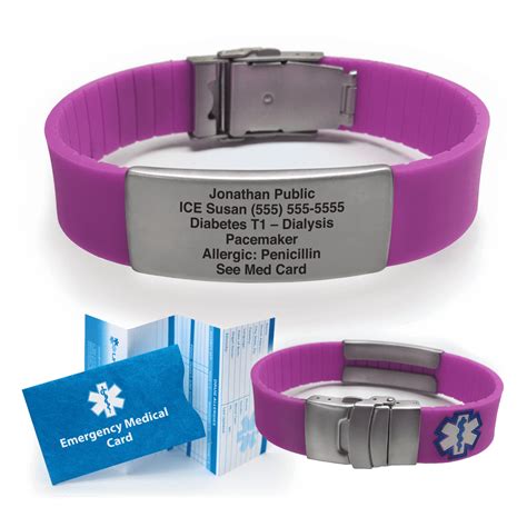medical alert bracelets information