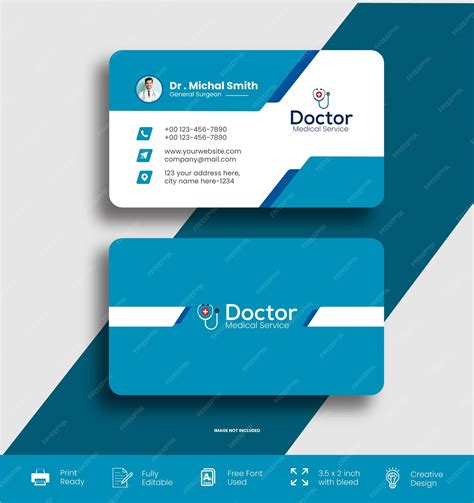 medical business card ideas