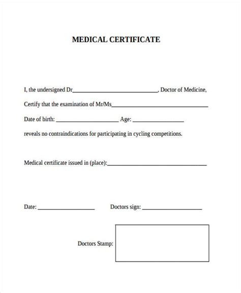 35+ Medical Certificate Templates in PDF Free & Premium Templates