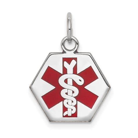 medical charm necklace