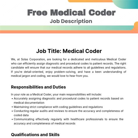 medical coding description