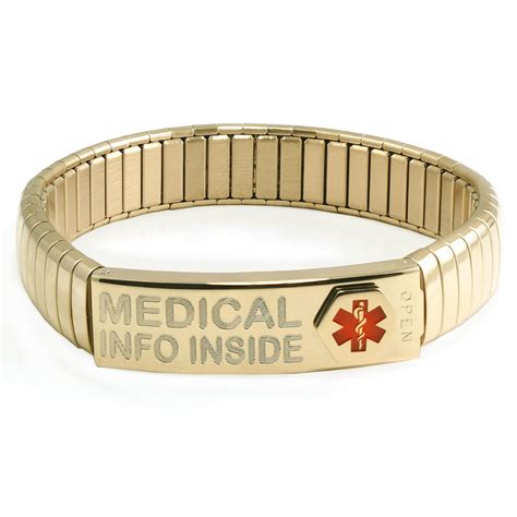 medical condition alert bracelets