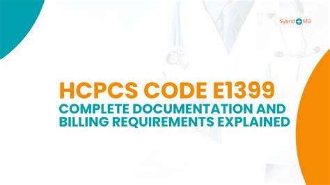 Medical Equipment Billing Code