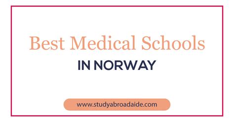 medical school in norway